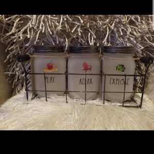 Rae Dunn Candle Holder